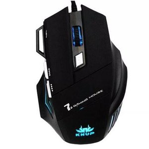 Mouse Gamer 2400Dpi 7 Botões LED Kp-V4