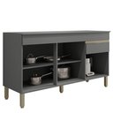 Ver imagem 3 de Balcão Gabinete para Pia com Tampo 150cm Lina K02 Gris - Mpozenato