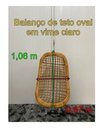 Ver imagem 3 de Balanço de Teto em Vime C/ Almofada