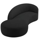 Ver imagem 7 de Divã Recamier Orgânico França 220cm Lado Esquerdo Bouclé
