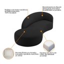 Ver imagem 4 de Divã Recamier Orgânico França 220cm Lado Esquerdo Bouclé