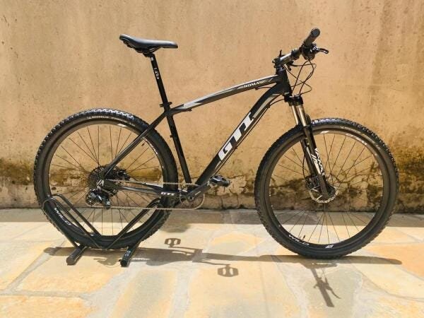 BICICLETA MTB ALUMINIO 29 GTI COM GRUPO 1X12V OU 1X11V - Preto fosco - 1