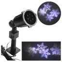 Ver imagem 1 de Projetor Laser 4 Led Floco De Neve Uso Interno E Externo Bivolt