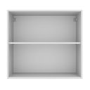 Ver imagem 7 de Armário Aéreo 70 Cm 2 Portas Branco/crema Agata Madesa
