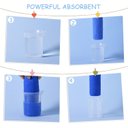 Ver imagem 4 de Momcozy Toalhas de Algodão para Bebê 10x10" Azul 8 Unidades