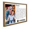 Quadro Personalizado com Foto e Música Vovô em Moldura Caixa TACOLADO PAPEL DE PAREDE Moldura Caixa  - 3