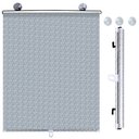 Ver imagem 4 de Cortina Automatica Retratil Isolamento Termico Prata 50x125