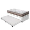 Cama Box Baú e Auxiliar Solteiro + Colchão 88x188x64cm - 6