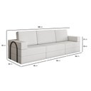Ver imagem 5 de Sofá Cama À Vácuo 3 Lugares Linha Modular Flip Magic
