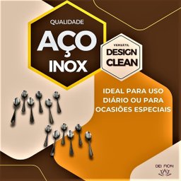 Jogo 12 Colheres Sobremesa Aço Inox Durável Cozinha Casa Restaurante Presente Elegante Kit Conjunto - 2