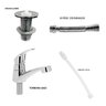 Kit de Torneira AA02, Sifao, Engate 50 cm e Valvula ABS CRM - 1