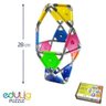 Desafio Edulig Criativo Puzzle 3D - Triângulos (50 peças) - 3