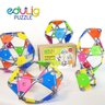 Desafio Edulig Criativo Puzzle 3D - Triângulos (50 peças) - 1