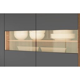 Cozinha Completa Nápoli Prime 4 Peças (2aéreos+1balcão+1paneleiro) C4p66 Amendoa/grafite - - 5 Cozinha Completa Nápoli Prime 4 Peças (2aéreos+1balcão+1paneleiro) C4p66 Amendoa/grafite - - 5