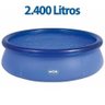 Piscina Inflável Redonda Mor 2400 Litros - Unico - Azul - 1