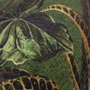 Ver imagem 2 de Papel de Parede Folhagem e Garças Verde Escuro Vinilico+cola Inclusa