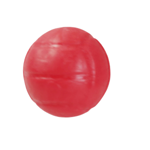 Brinquedo para Cães Bola Pula Pula Lisa 75mm Vermelho