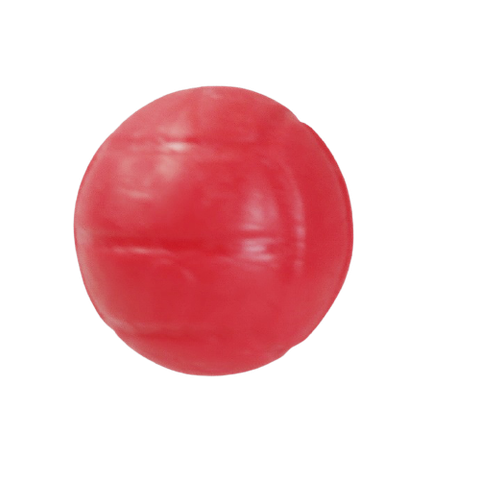 Brinquedo para Cães Bola Pula Pula Lisa 75mm Vermelho