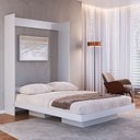 Ver imagem 3 de Cama de Casal Articulada para Colchão 188x138cm Multimóveis Cr40139 Branco