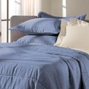 Ver imagem 2 de Porta Travesseiro Altenburg Cetim 300 Fios 50cm X 70cm Azul