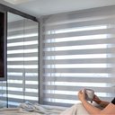 Ver imagem 1 de Persiana Double Vision Cinza - 1,50m x 2,30m