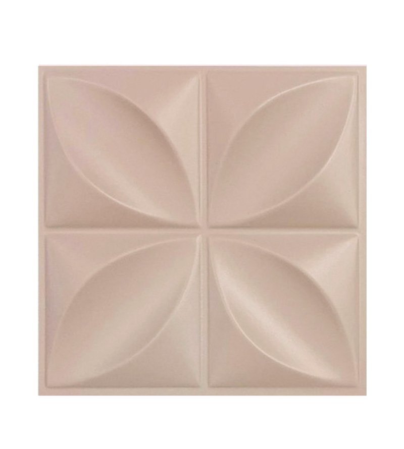 Pvc Rosa 10 Placas Decorativas Revestimento de Parede Pvc 3d - Pétalas Pérola ...