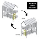 Ver imagem 5 de Treliche Casinha Bela com Coração - Madeira Maciça Branco/rosa/verde | Megamobilia