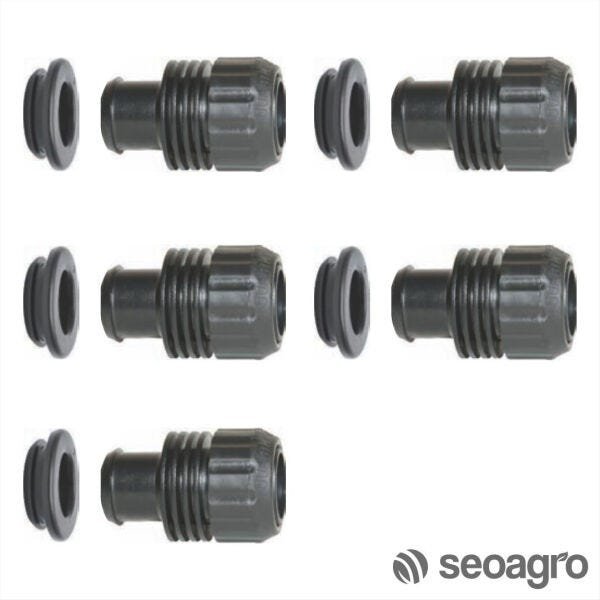 Conector Inicial e Anel de Vedação Chula Santeno- Kit com 5 Und - 1