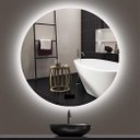 Ver imagem 3 de Espelho redondo iluminado com LED frio 70cm
