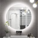 Ver imagem 1 de Espelho redondo iluminado com LED frio 70cm