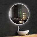 Ver imagem 2 de Espelho redondo iluminado com LED frio 70cm