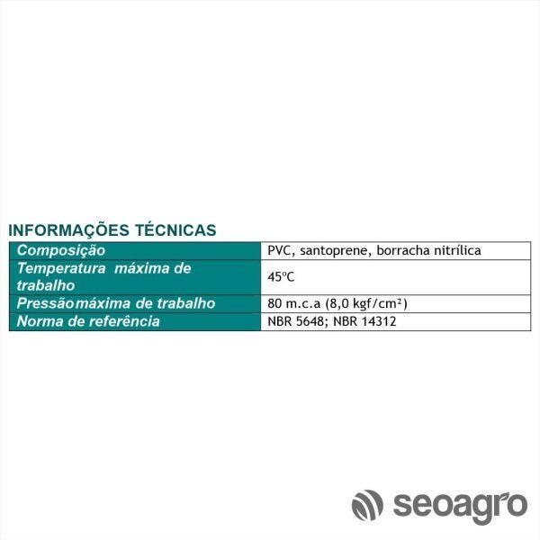 REGISTRO DE ESFERA ROSCÁVEL 1 1/2 IRRIGA - 5 UND - 2