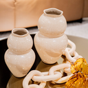 Ver imagem 4 de Vaso em Cerâmica Bege Mart 17x30cm