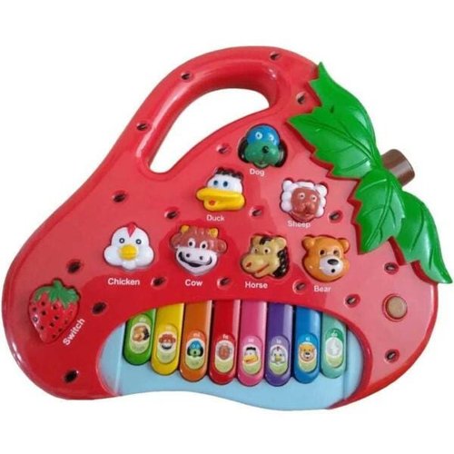 Piano Infantil Musical Educativo Som Animais P/ Criança Bebê
