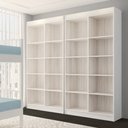 Ver imagem 6 de Guarda-Roupa Infantil Dois Irmãos Salvador 8 Portas 16 Prateleiras - Panorama Móveis