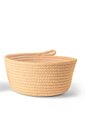 Ver imagem 1 de Cesto Decorativo em Algodão Bege 25x14cm 16903G Mart