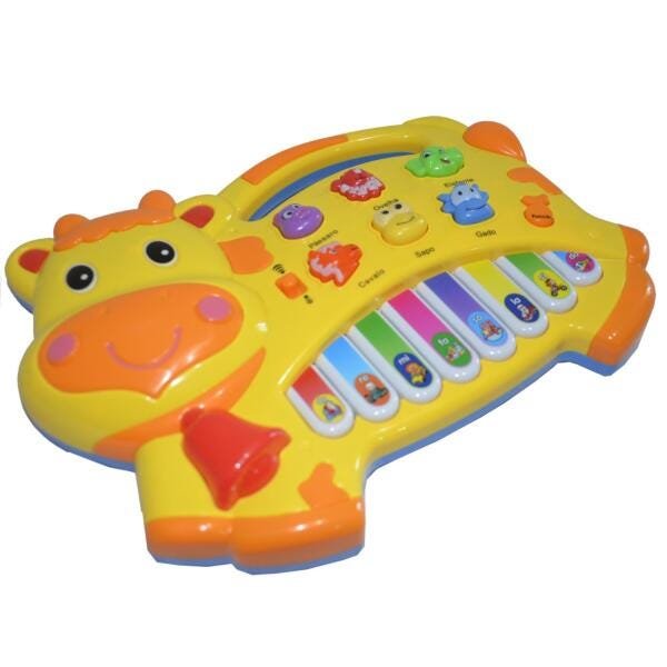 Piano Musical Infantil Vaquinha/ sons de animais /Musical melodies