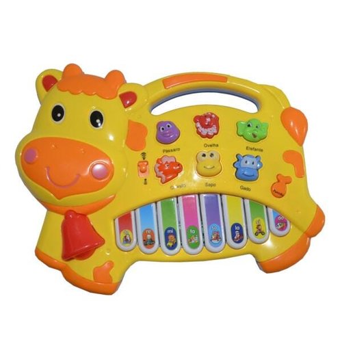 Piano Infantil Luzes e Sons 12m+