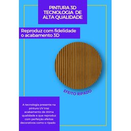 Rack com Painel 1.8 com Led Requinte Naturale com Off White - Gelius Móveis - 5