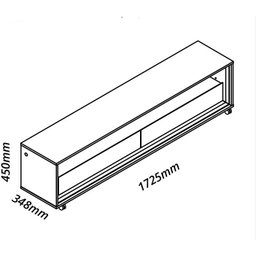 Rack com Painel 1.8 com LED Requinte Naturale com Off White - Gelius Móveis - 7 Rack com Painel 1.8 com LED Requinte Naturale com Off White - Gelius Móveis - 7