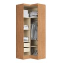 Ver imagem 4 de Móveis para Quarto Módulo Canto Reto 2 Porta Infinity