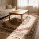 Ver imagem 2 de Tapete Sala Quarto 300x200 cm Nik Mod 49 Bege