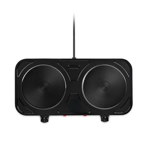 Cooktop Elétrico Elgin Portátil Com Duas Placas De Aquecimento 2 Bocas Preto – 127 Volts