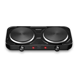 Cooktop Elétrico Elgin Portátil Com Duas Placas De Aquecimento 2 Bocas Preto – 127 Volts - 3