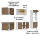 Ver imagem 5 de Armário de Cozinha Completa 310cm Branco/Rustic Stella Madesa 02