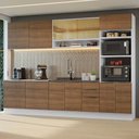 Ver imagem 1 de Armário de Cozinha Completa 310cm Branco/Rustic Stella Madesa 02