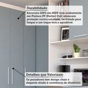 Ver imagem 5 de Quarto Home Office com Guarda Roupas e Bancada de Estudos Alpes Luciane Móveis