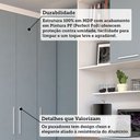 Ver imagem 5 de Quarto Home Office com Guarda Roupas e Bancada de Estudos Alpes Luciane Móveis