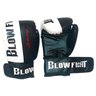 Luva de Boxe Muay Thai Preto com Branco Blow Fight 14 oz - 4