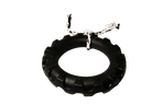 Ver imagem 1 de Brinquedo para cães Pneu Hard Bone Preto Laço Preto (GG)